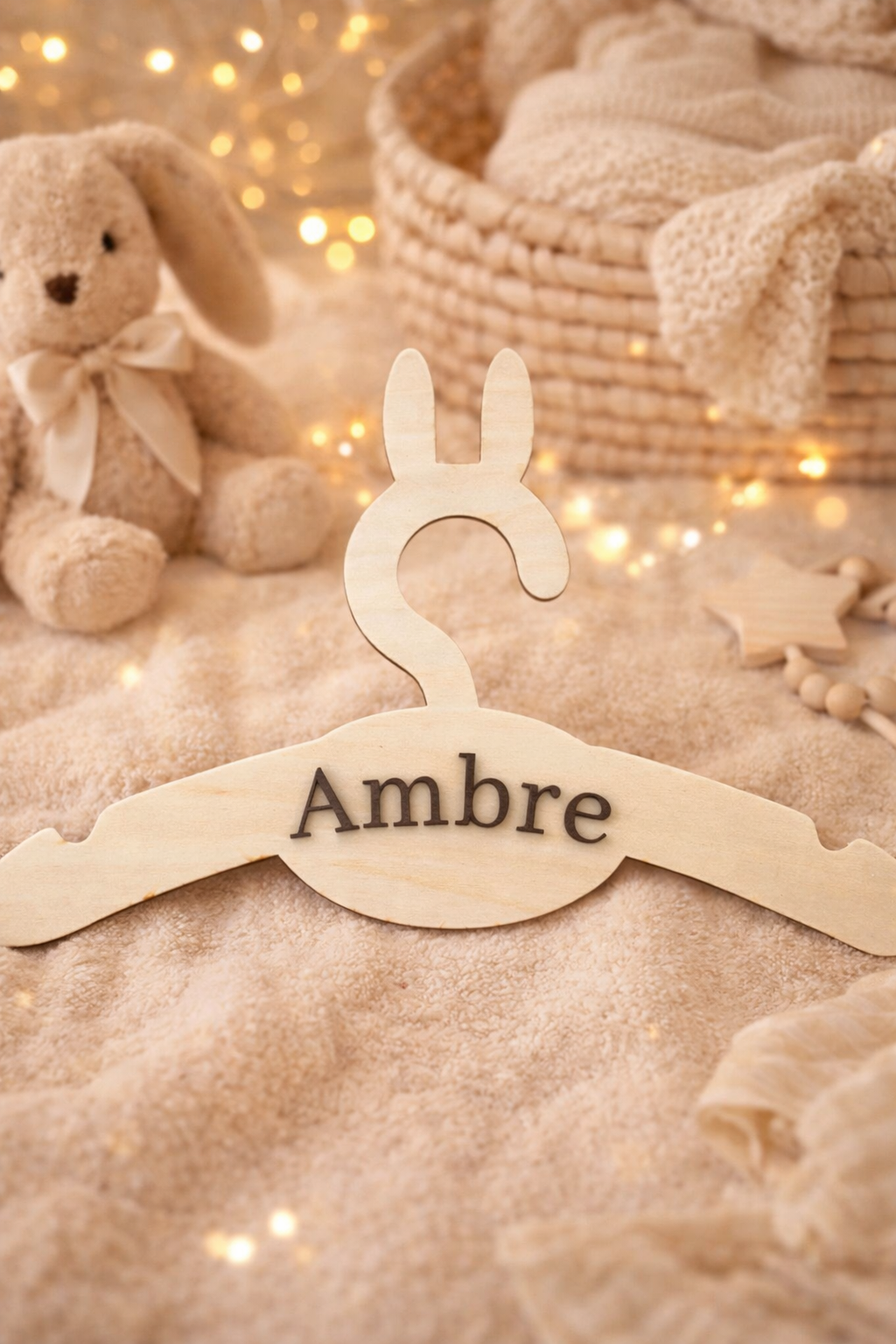 Cintre bébé personnalisé