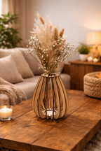 Creative Kit Wooden Vase + Flowers "An Eternal Bouquet"